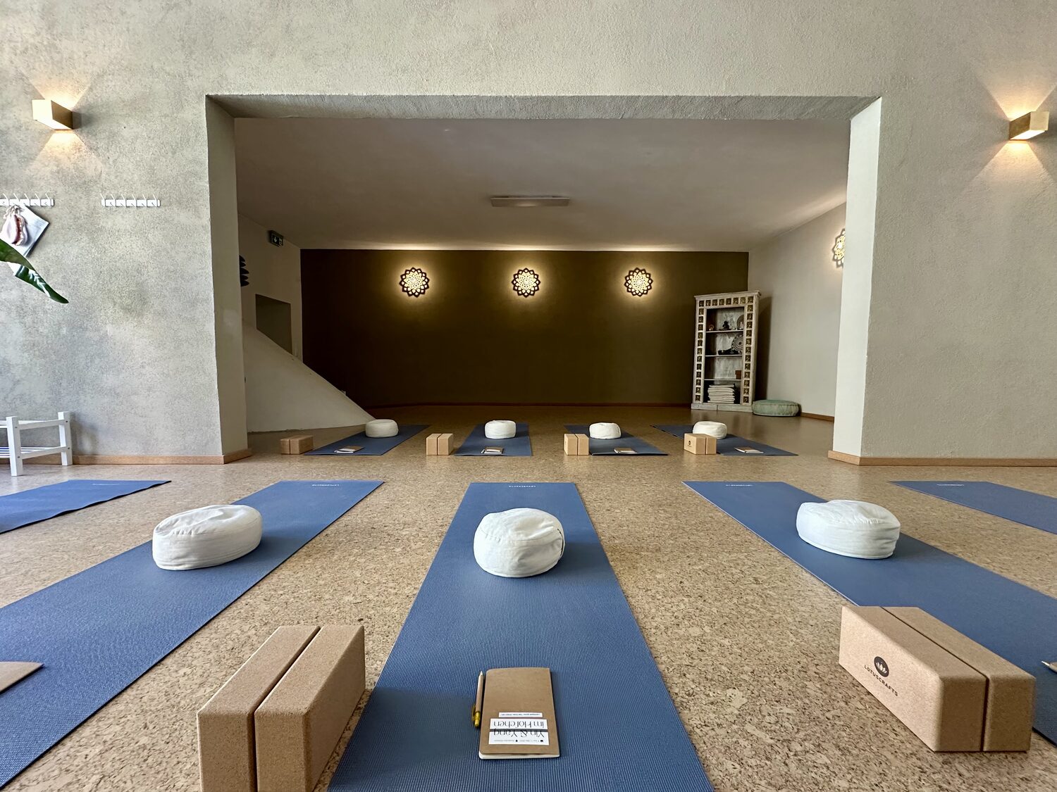 Umgebaute Yoga-Scheune